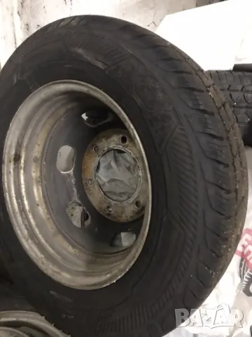 6 броя BARUM SnoVanis 3 195/75 R16C 107/105R DOT2422 с джанти за Renault Master двойна гума, снимка 2 - Гуми и джанти - 49968221