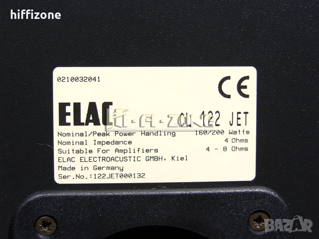 Тонколони Elac cl 122 jet, снимка 9 - Тонколони - 52935298