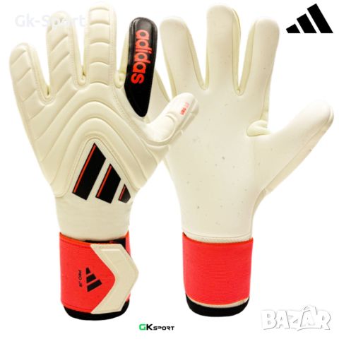 Вратарски ръкавици ADIDAS COPA GL PRO JUNIOR IVORY/SOLAR RED/BLACK размер 5,6,7, снимка 1 - Футбол - 46016762
