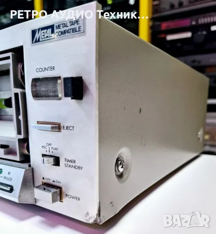 Рядък модел винтидж касетен дек JVC mod. KD-A5

, снимка 14 - Декове - 50292288