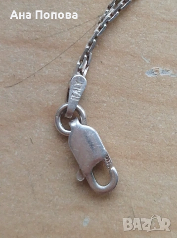 Сребърна гривна, италианско сребро, снимка 2 - Други ценни предмети - 53415231