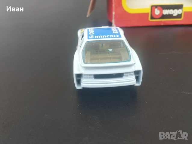колекционерска количка Porsche 924 turbo gr.2 мащаб 1/43, снимка 6 - Колекции - 51096214
