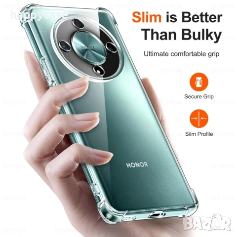 Honor Magic 8 Lite / Удароустойчив силиконов кейс гръб калъф с камера протектор, снимка 7 - Калъфи, кейсове - 52502667