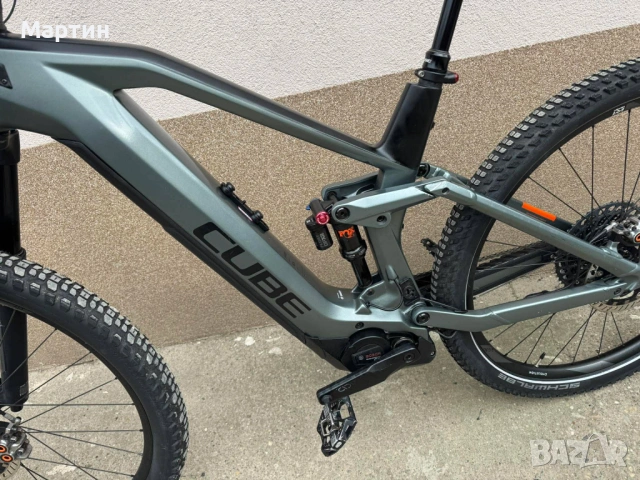 Карбонов Електрически велосипед 29 цола CUBE STEREO TM колело , снимка 2 - Велосипеди - 53915078