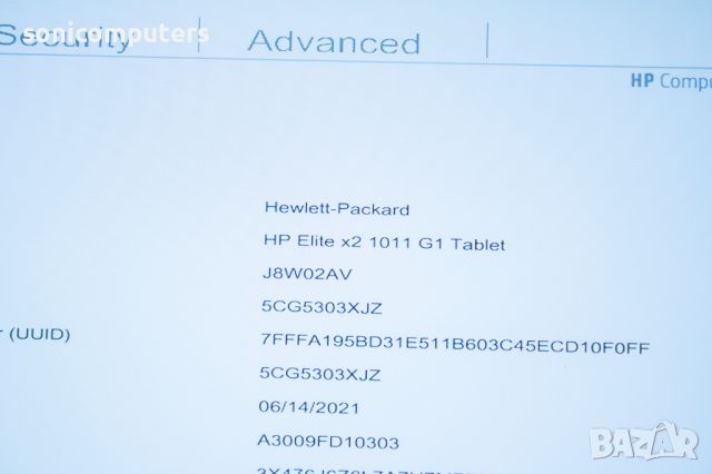 Лаптоп HP Elite G1 Tablet /М-5Y10c/4GB DDR3/ 128 GB SSD/ 12", снимка 12 - Лаптопи за дома - 45434138