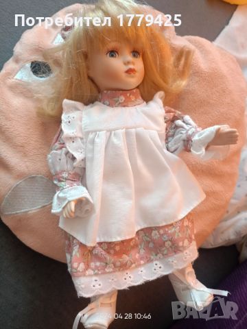 Продава се порцеланова кукла , снимка 10 - Кукли - 45491266