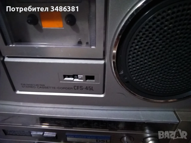 SONY CFS 45 L , снимка 5 - Радиокасетофони, транзистори - 54165738