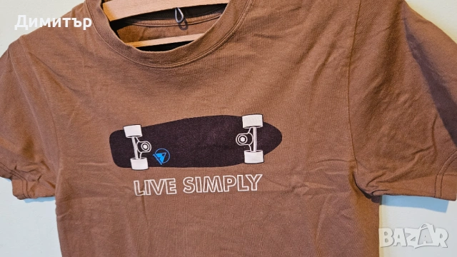 Тениска Patagonia Skate T-shirt S slim fit skateboard rap hip-hop sport skateboard snowboard, снимка 6 - Тениски - 53419034