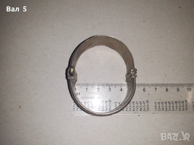 Автентична възрожденска сребърна гривна, снимка 9 - Антикварни и старинни предмети - 52050131