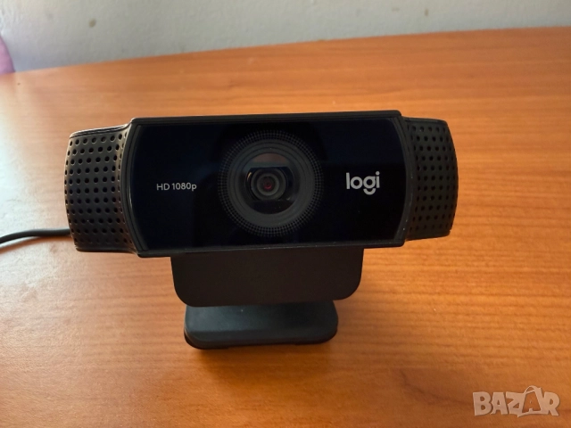 Уеб камера Logitech HD Pro Webcam C920, Full HD (1920x1080@30fps), стерео микрофони, USB, снимка 2 - Други - 52486168
