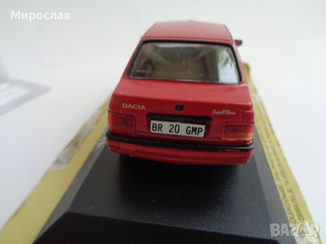 1:43 DACIA SUPERNOVA ДАЧИЯ КОЛИЧКА ИГРАЧКА МОДЕЛ, снимка 4 - Колекции - 46441403