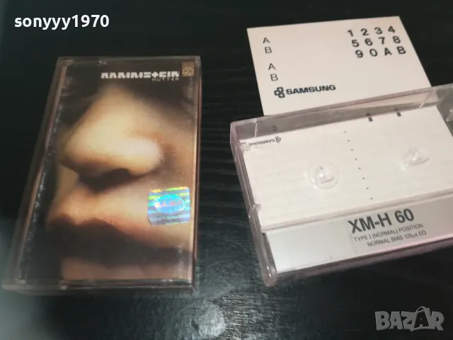 SOLD OUT-rammstein mutter-copy samsung tape 0511241532, снимка 8 - Аудио касети - 47851839