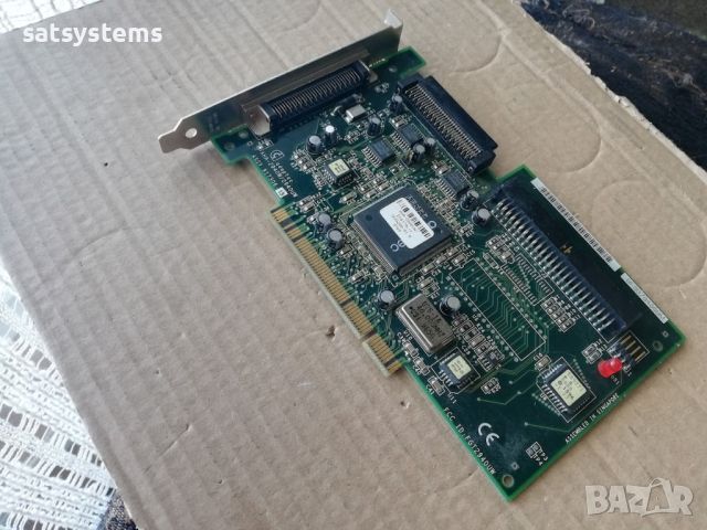 Adaptec AHA-2940UW 50 Pin SCSI Controller Card PCI, снимка 4 - Други - 46811197