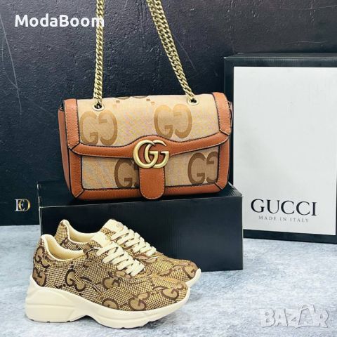 😍Gucci стилни дамски комплекти😍, снимка 7 - Маратонки - 46507024