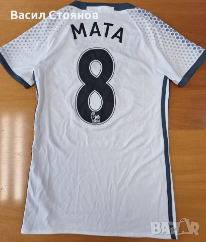 Манчестър Юн./Manchester Utd. #8 MATA adidas 2016-17г. - дамски размер XS, снимка 2 - Фен артикули - 46757778