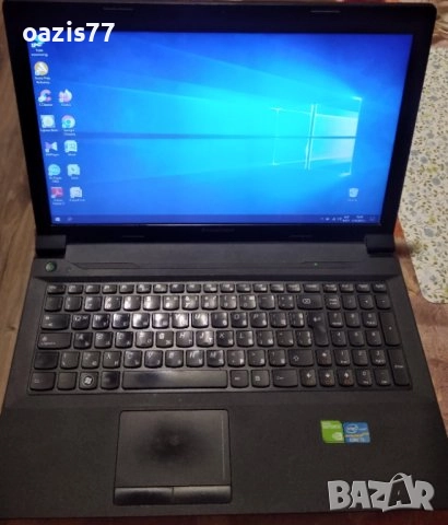 Лаптоп в съст.НОВО,LENOVO B590 3-та генер. SSD 128 gb RAM 16 gb Бърз е ! инсталиран ОФИС, 249 лв, снимка 2 - Лаптопи за работа - 49364880