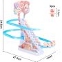 4156 Музикална играчка ескалатор и пързалка в комплект с 3 прасенца, снимка 5
