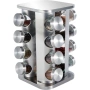 Въртящ се органайзер за подправки Cheffinger - С 16 бурканчета от неръждаема стомана, снимка 3