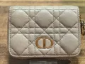 Dior Caro Scarlet Wallet Cannage Calfskin , снимка 1