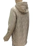 Големи размери яке код 7 - бежово, снимка 3