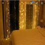 Коледна завеса от лампички / Цветове - Студено бяло, топло бяло, шарено. / 320лед светлини, дължина , снимка 15