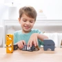 Дървен конструктор Melissa & Doug Blockables Горски приятели 16 части, снимка 4