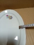 Соц Стара Голяма Българска Порцеланова Чиния Плато 1.150кг., снимка 10