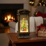 Коледна снежна лампа с LED светлина – празнична магия за уютен дом и топъл коледен дух, снимка 6