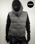 Мъжки пухен елек с качулка MANGO Hooded Puffer Vest – размер XXL, снимка 5