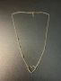Златно колие сърце чисто ново злато Gold zlatno 14 karat 585, снимка 7