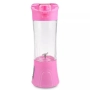 Преносима електро бутилка за шейкове, смутита и блендиране на плодове, снимка 6