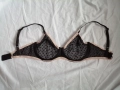 70DD прозрачен черен сутиен на сърчица CHANGE , снимка 14