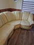 Ъглов кожен диван, снимка 2