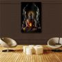 Картина за декорация на стена с изображение на Буда, 60х90 см