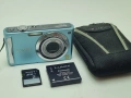 Panasonic LUMIX DMC-FS3 Digital Camera Sky Blue, снимка 1