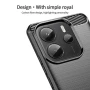 Xiaomi Redmi Note 14 4G Удароустойчив MOFI Carbon Fiber Калъф и Протектор, снимка 5