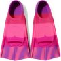 Детски плавници Azuunye, силиконови, за плуване, за деца, розово/лилаво, S, снимка 1