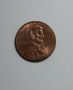 1 цент САЩ 2011 1 цент 2011 Американска монета Линкълн , снимка 2