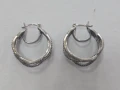 Сребърни обеци 925, снимка 3
