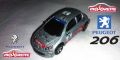 Peugeot 206 WRC (Nr. 205B) clarion / TOTAL / 2 Majorette, снимка 1 - Колекции - 38060288