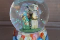 Немска стъклена топка/глобус с фигурка ''Goebel'', снимка 6