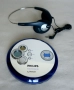 Портативен CD-MP3 плеар Philips Expanium EXP2461 + адаптер за 220 V и 12 V за кола, снимка 3