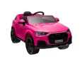 Акумулаторна кола Licensed Audi Q7 Pink + батерия 12V7AH, снимка 5