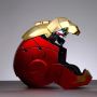 Marvel Моторизирана маска Iron Man MK5 1:1 с гласова команда Роботизирана каска Железния човек, снимка 3