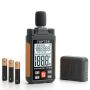 Нов TopTes TS-501A Преносим Децибелметър с LCD и MAX/MIN Функции Измерване звук
