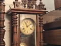 🕒 Немски стенен античен часовник Junghans на около 100г. Напълно автентичен. Профилактиран, готов з, снимка 5