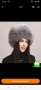 Дамска шапка от естествен косъм., снимка 1