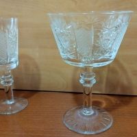 Кристални чаши , снимка 7 - Антикварни и старинни предмети - 45382535