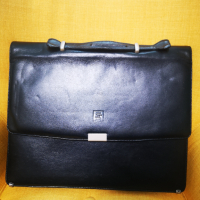Продавам мъжка кожена бизнес чанта Suetla, снимка 1 - Чанти - 45056202