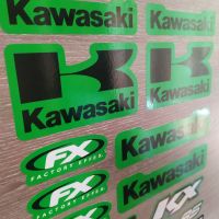 Стикери Кавазаки Kawasaki KX 85 - 20бр. /лист А4/, снимка 3 - Аксесоари и консумативи - 45301686